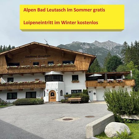 W6 Haus Ganghofer Apartment Leutasch Exterior photo
